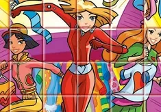 Totally Spies Games, Totally Spies Rotate Puzzle, Games-kids.com