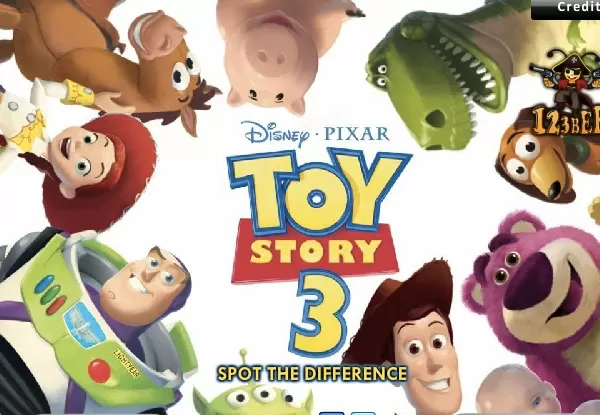 Toy Story Games, Toy Story Differences, Games-kids.com