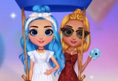 Girl Games, Trip to International Balloon Festival, Games-kids.com