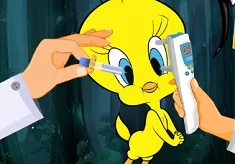 Looney Tunes Games, Tweety Eye Care, Games-kids.com