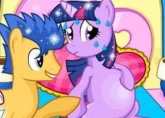 My Little Pony Games, Twilight Sparkle Gave Birth Twins, Games-kids.com