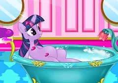 My Little Pony Games, Twilight Sparkle Pregnant Spa, Games-kids.com