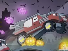 Cars Games, Uphill Halloween Racing, Games-kids.com