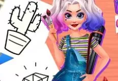DC Superhero Girls Games, Villain Quinn My Drawing Portfolio, Games-kids.com
