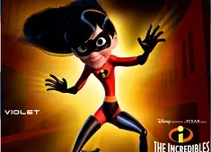 The Incredibles Games, Violet Incredibles Puzzle, Games-kids.com