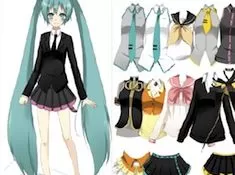Girl Games, Vocaloid Fashion Style Dress Up, Games-kids.com