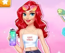 Little Mermaid Games, VSCO Girl Blogger Story, Games-kids.com