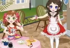 Girl Games, Waitress at the Coffee Shop, Games-kids.com