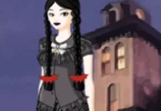 Wednesday Games, Wednesday Dress Up, Games-kids.com