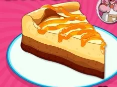 Cooking Games, White Cheesecake Caramel, Games-kids.com