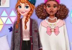 Princess Games, Winter Aesthetic Streetwear, Games-kids.com