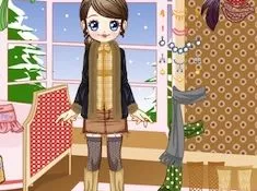 Girl Games, Winter and Christmas Dressup, Games-kids.com