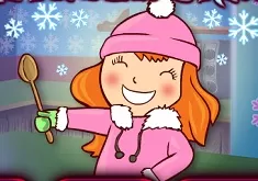 Cooking Games, Winter Cake, Games-kids.com