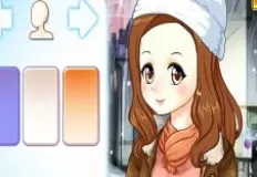 Girl Games, Winter Date Styling , Games-kids.com