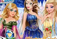 Princess Games, Winter Fairies Princesses, Games-kids.com