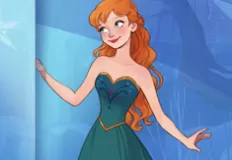 Frozen  Games, Winter Romance Dress Up, Games-kids.com