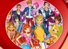 Winx Games, Winx Love Round Puzzle, Games-kids.com