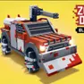Zombie Games, Zombie Derby Blocky Roads, Games-kids.com