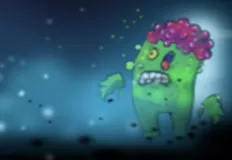 Zombie Games, Zombie in Space, Games-kids.com
