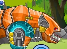 Animal Games, Zoo Robot Bear, Games-kids.com