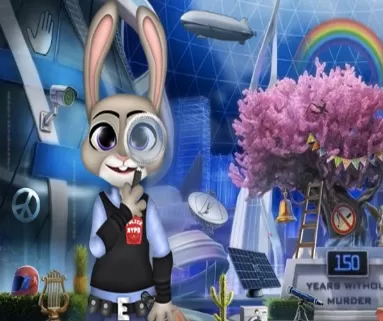 Zootopia Games, Zootopia Investigation, Games-kids.com