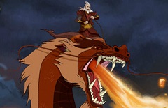 Zuko Dragon Flight - Avatar Legend Of Korra Games